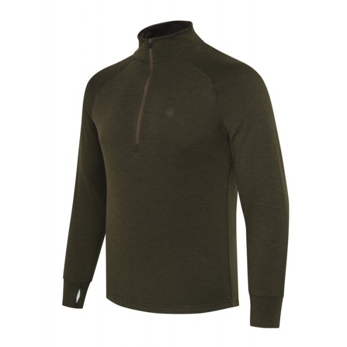 Sweter BERETTA Glider Merino Half Zip Green Moss (P3761T253707AA)